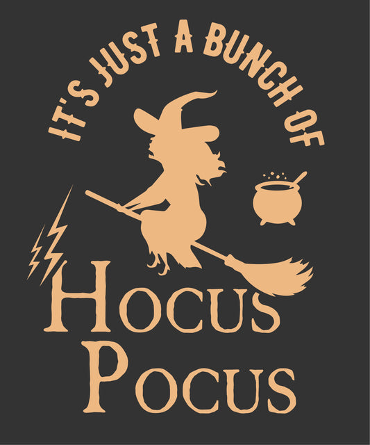 Es ist nur ein Haufen Hocus Pocus | Dein Must-have Shirt für Hallooween, 100% Baumwolle