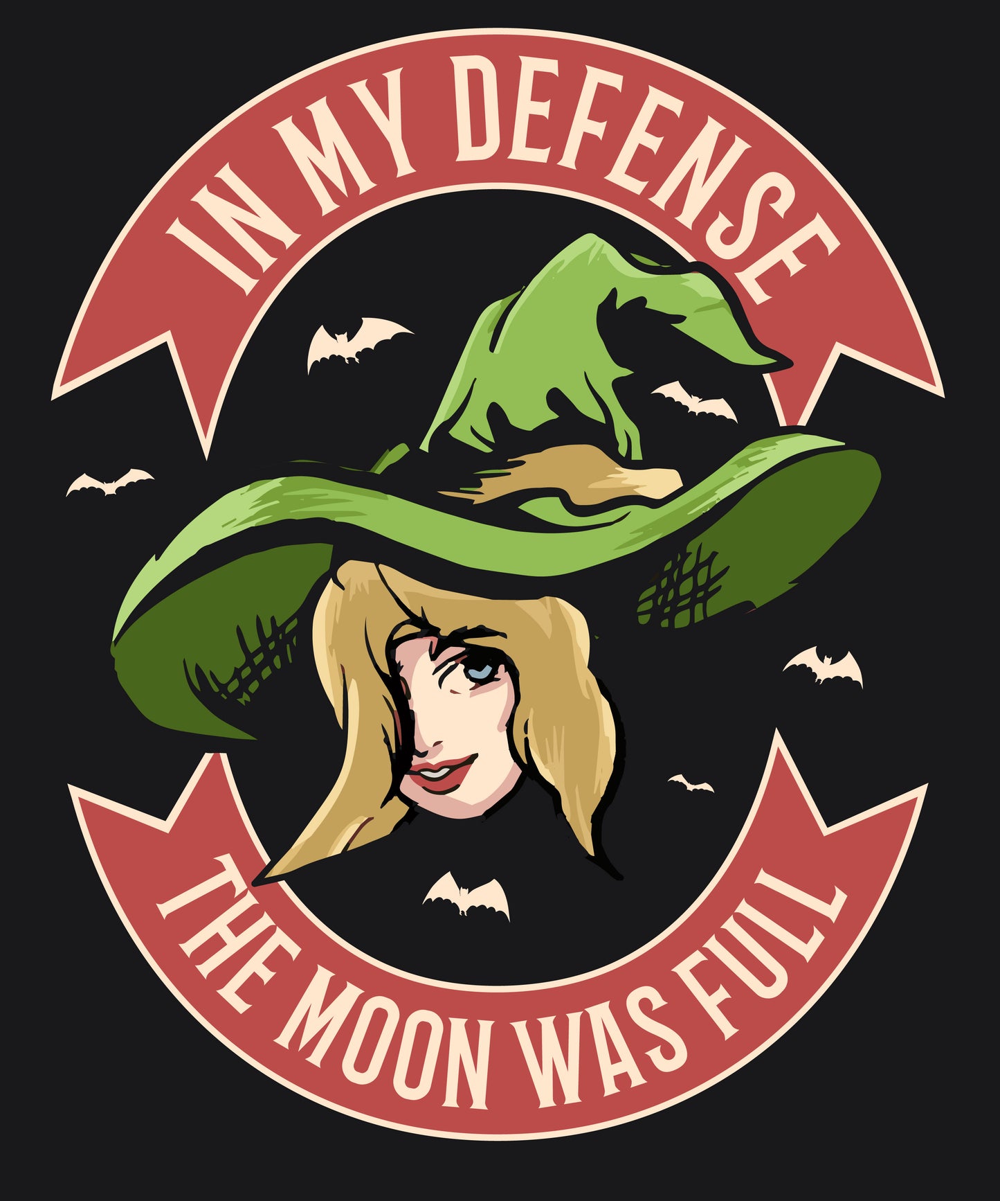 Vollmond Hexen-T-Shirt – Für magische Nächte! | 100% Baumwolle