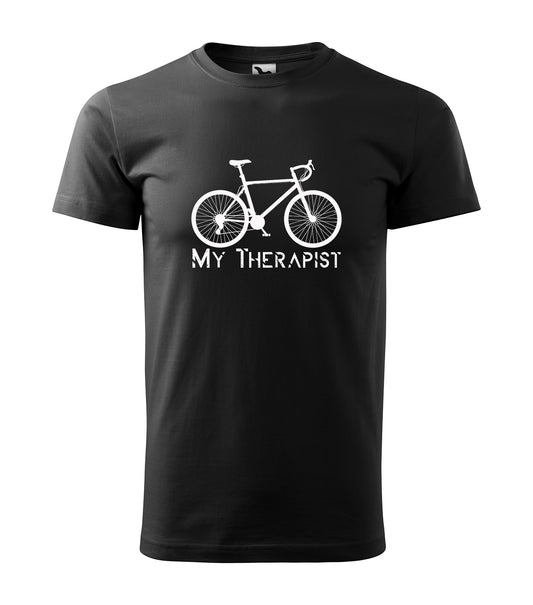 Radfahren T-Shirt | My Therapist | Fahrrad Geschenk | Therapie